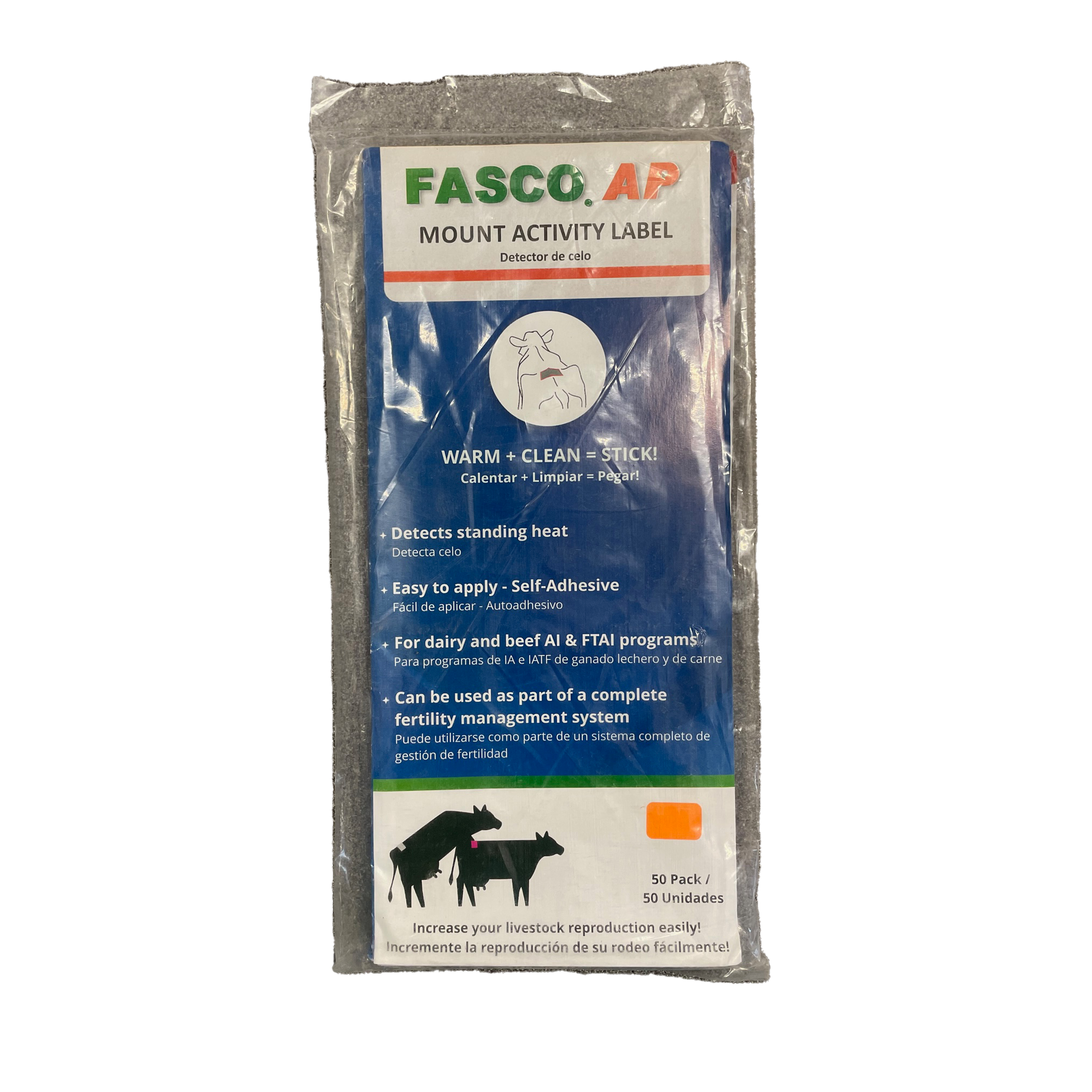 Agrihealth FASCO AP Heat Detectors Red/Orange 50-Pack