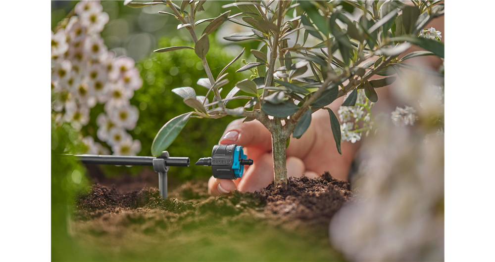 Gardena Adjustable pressure compensating Endline Drip Head