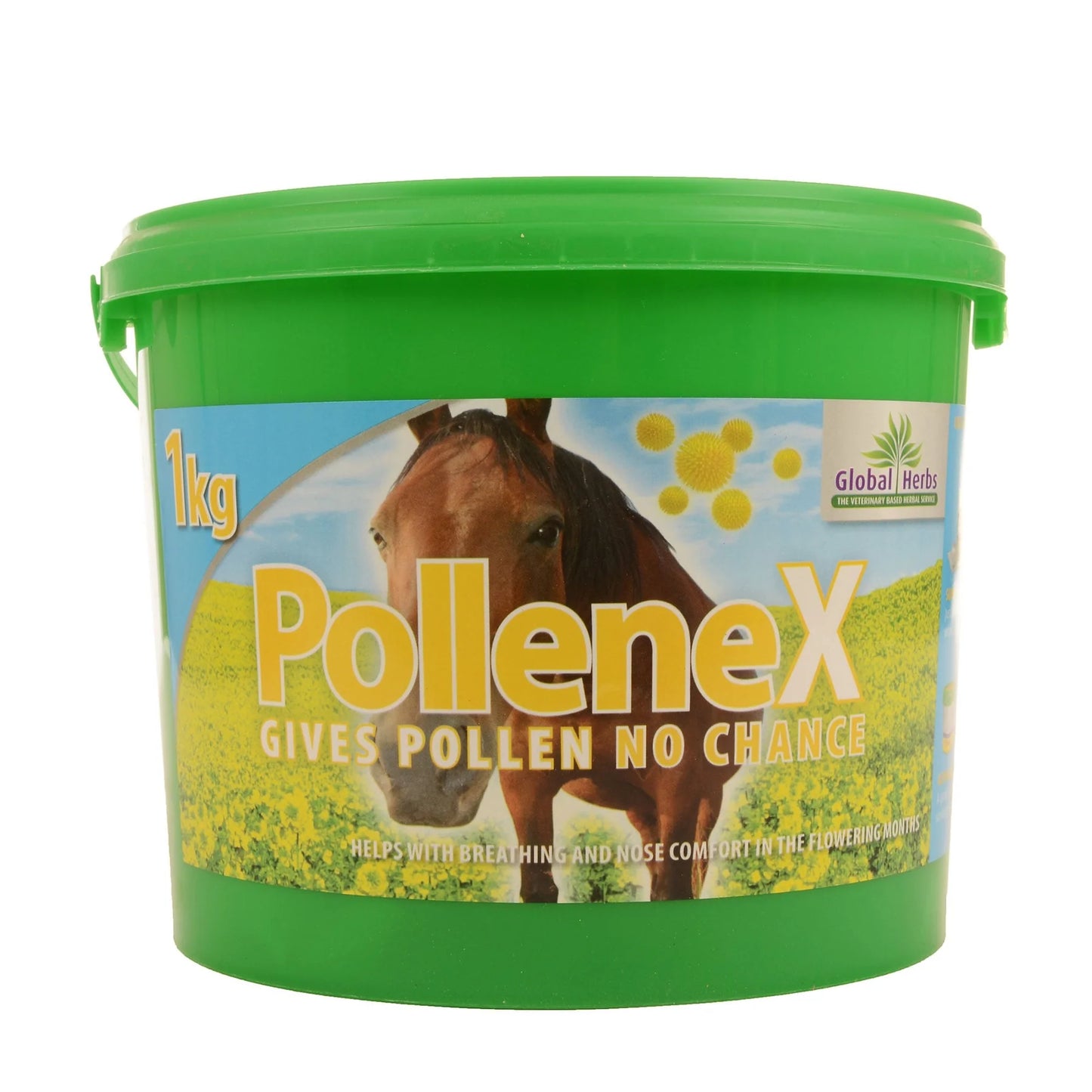 Global Herbs PolleneX Powder Equine Respiratory Supplement