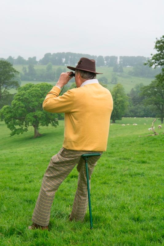 Classic Canes Flipstick Seat Height Adjustable Green