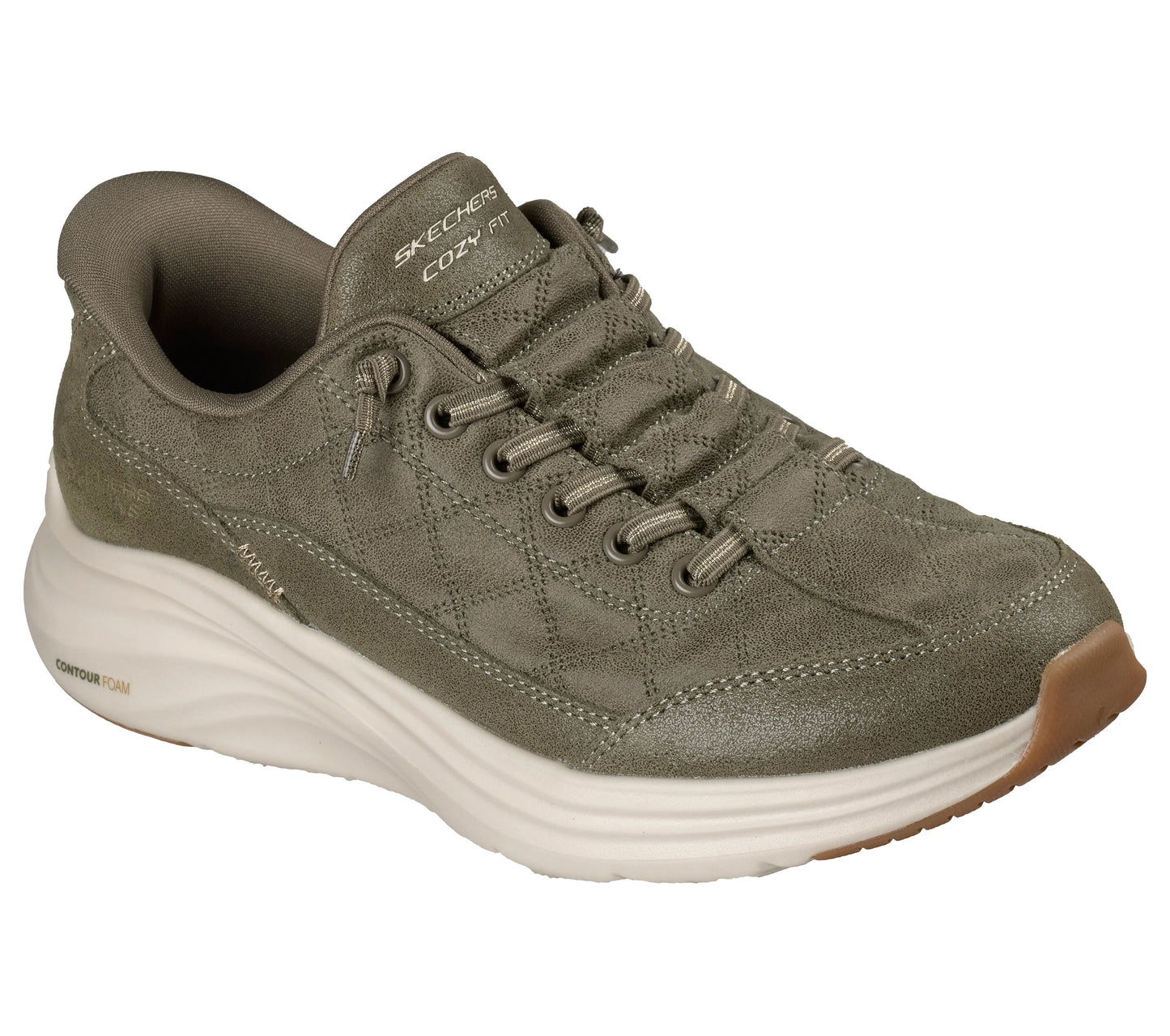 Skechers Slip-ins Contour Foam Cosy Fit Natural Ease Trainers