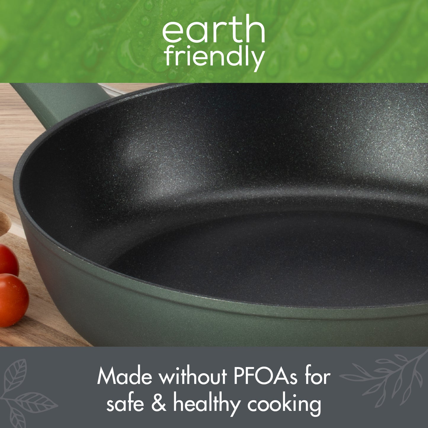 Prestige Earth Friendly Non-Stick Induction Covered Sautepan & Lid 28cm