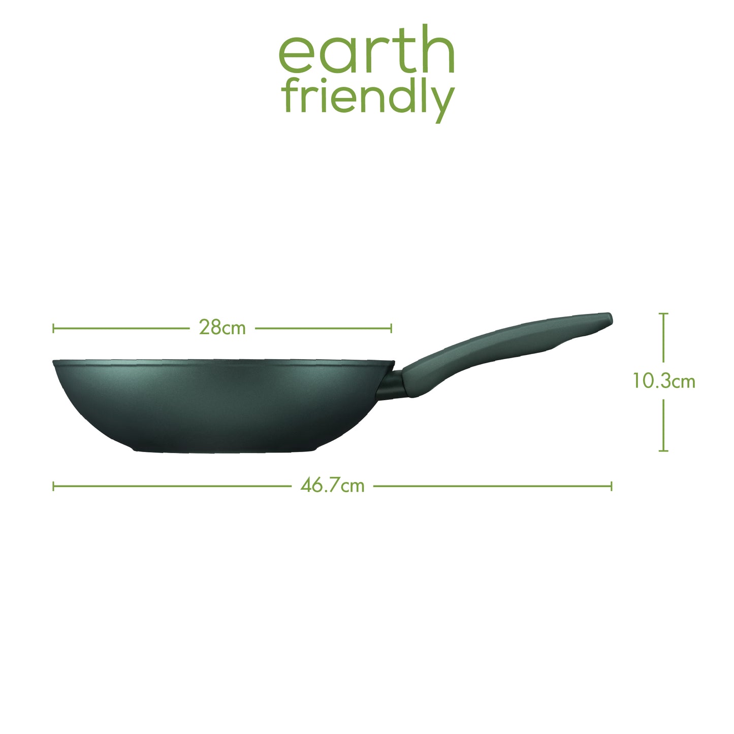 Prestige Earth Friendly Non-Stick Induction Wok 28cm