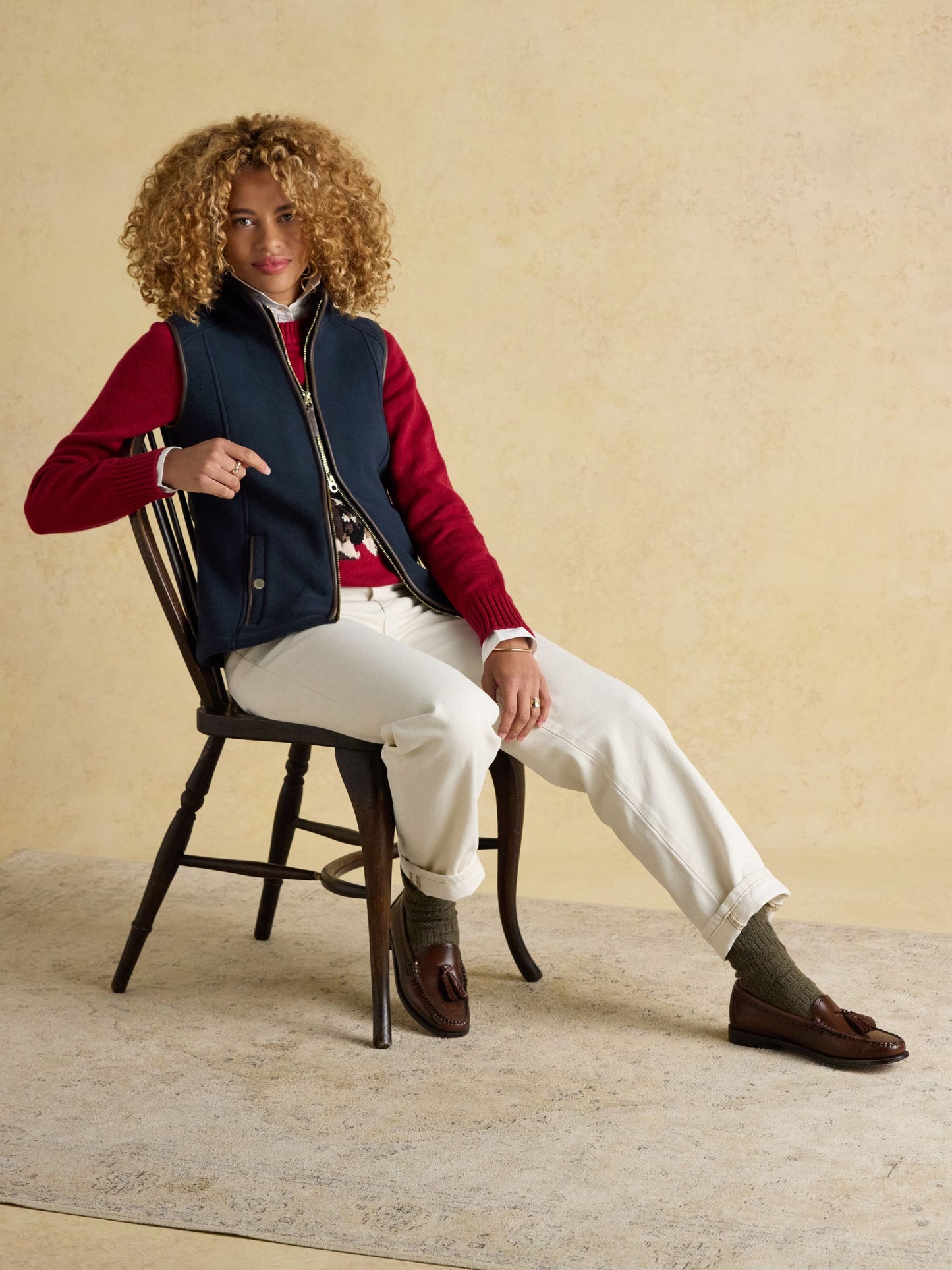 Joules Womens Heritage Fleece Gilet