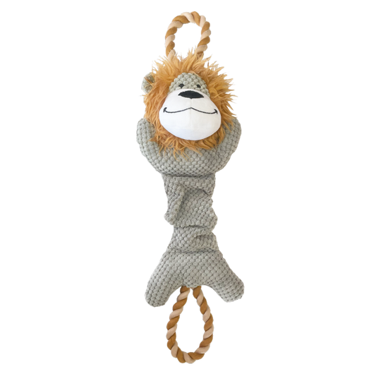 Happy Pet Dog Toy Ropee Top N Tail Lion
