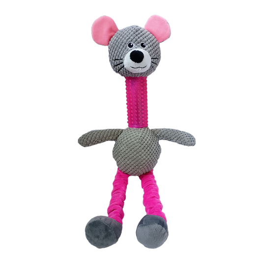 Happy Pet Dog Toy Long Neck Mouse