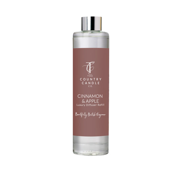 The Country Candle Co Cinnamon & Apple Pastel Diffuser Refill