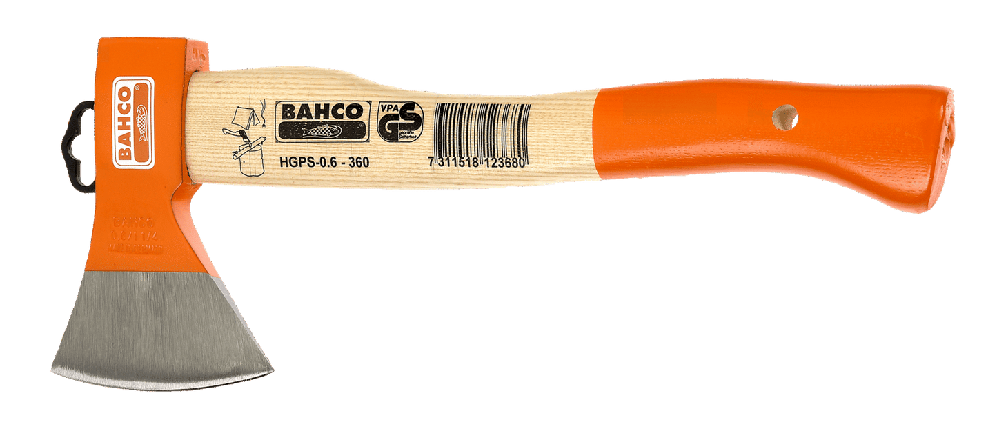 Bahco Camping Axe with Curved Ash Wood Handle 360mm 800g