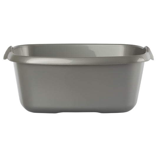 Wham Casa 39cm Rectangular Bowl Metallic Grey