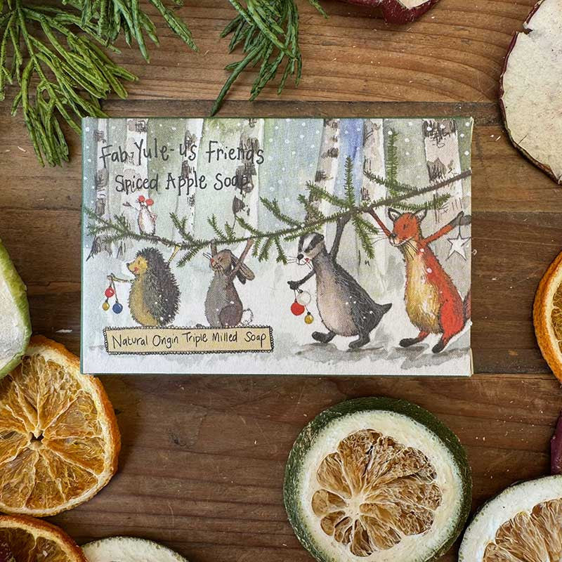 Alex Clark Fab-Yule-Us Friends Spiced Apple Soap