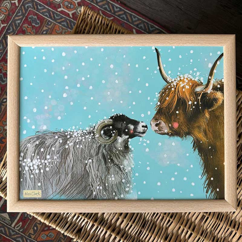 Alex Clark Festive Farm Lap Tray