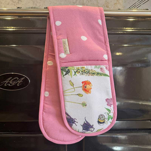 Alex Clark Oven Glove Bee and Foxglove