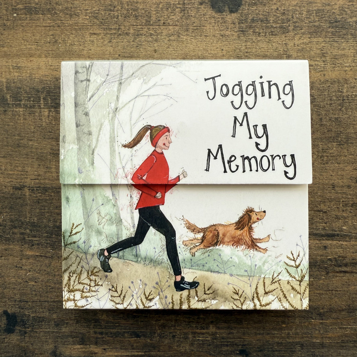 Alex Clark Jogging My Memory Mini Magnetic Notepad