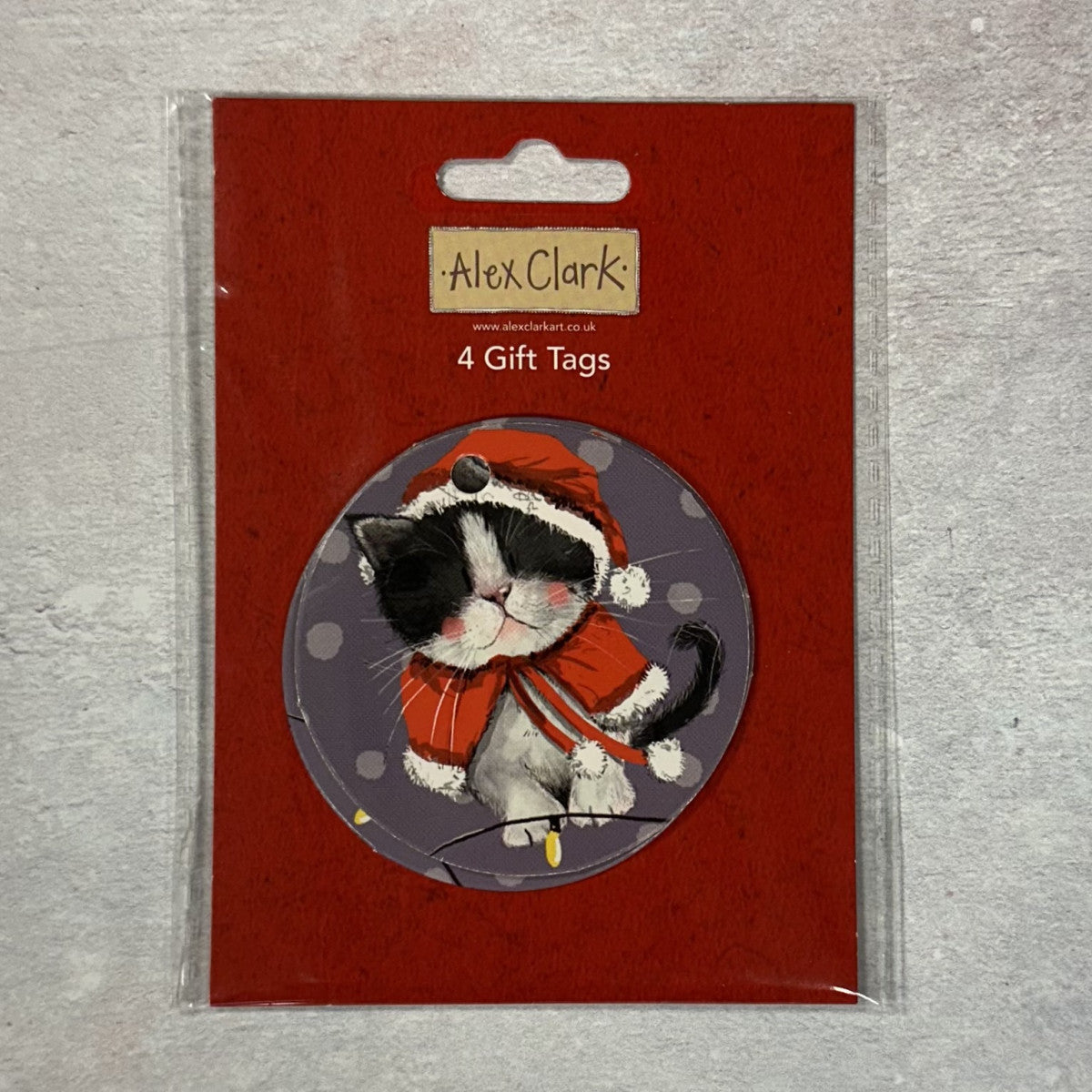 Alex Clark Christmas Cats Gift Tags