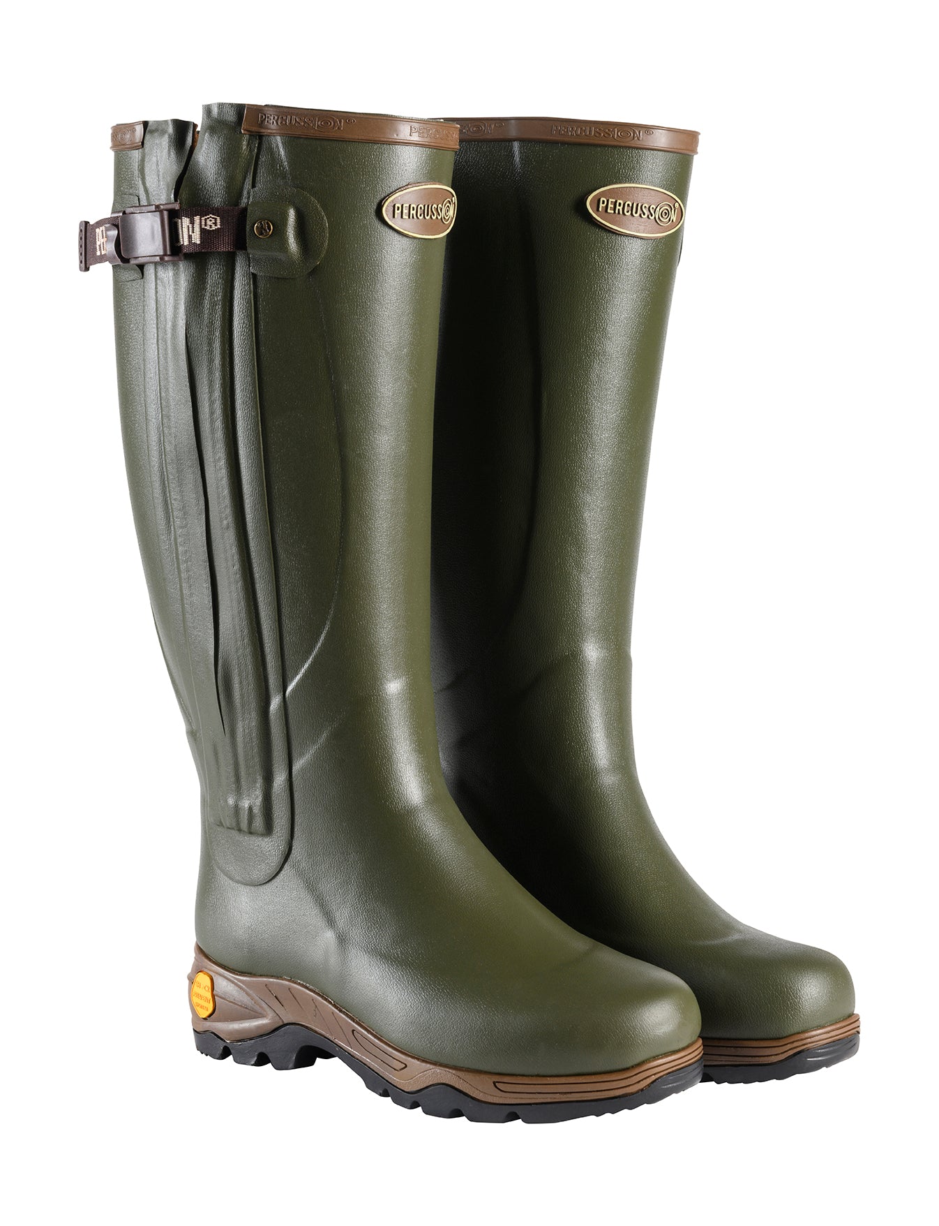 Percussion Full Zip SPS Neoprene Cambridge Wellington Boots