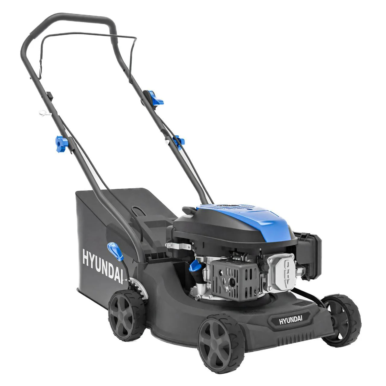 Hyundai HYM16130PX Hand Push Petrol Lawnmower 40cm