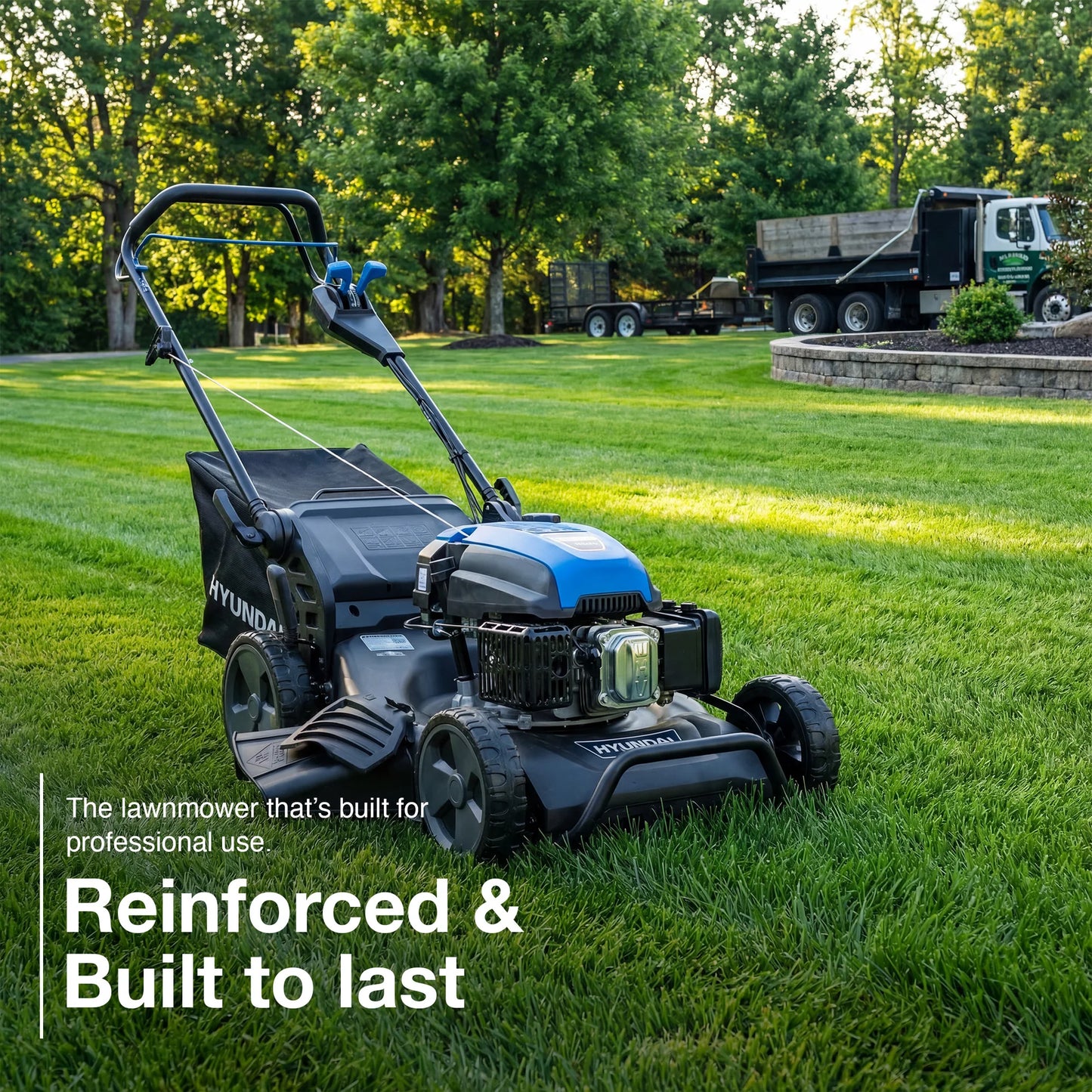 Hyundai HYM530SPPRO Self-Propelled PRO Petrol Lawnmower 21"/53cm