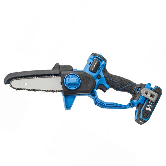 Hyundai HY20CCS150 6" 20V Mini Chainsaw - Includes 2Ah Battery & Charger