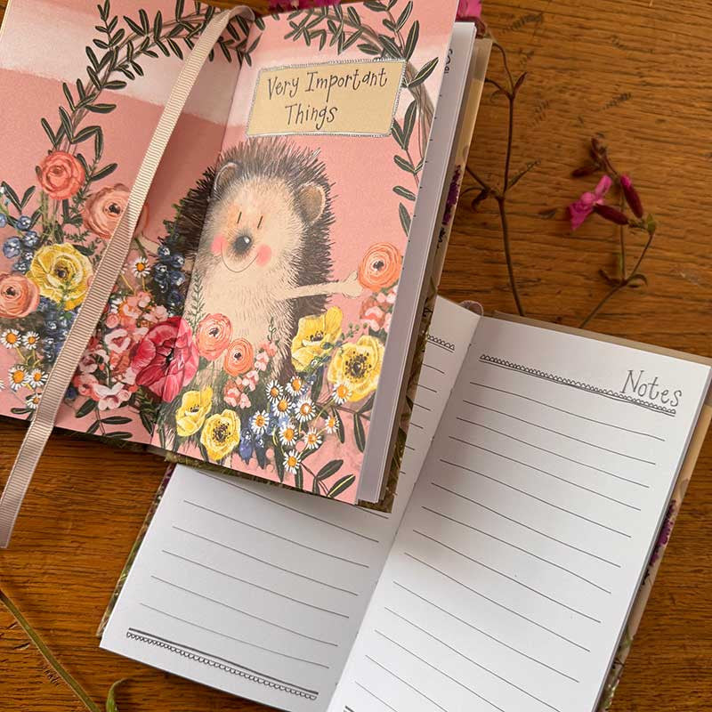 Alex Clark It's The Little Things In Life 2027 pocket diary with week-to-view layout and animal illustrations