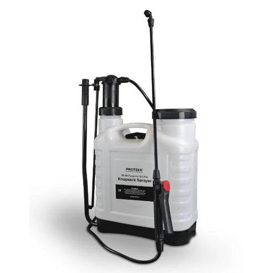 Protekk Knapsack 16 Litre Sprayer with telescopic lance and grass hood