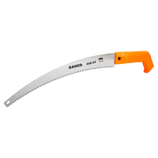 Bahco 6 TPI Hardpoint Toothed Pole Pruning Saw with Plastic Handle 360mm
