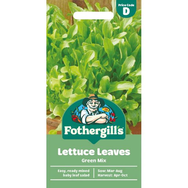 Fothergill's Lettuce Leaves Green Mix Seeds