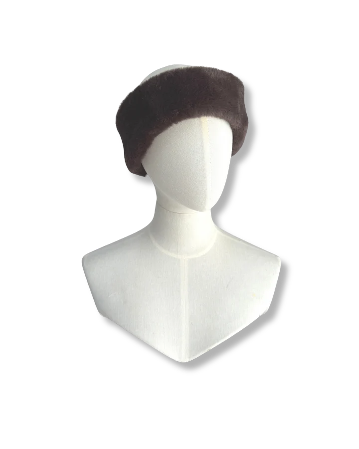 Barkworth Reeve Wilding Reversible Velvet & Faux Fur Headband