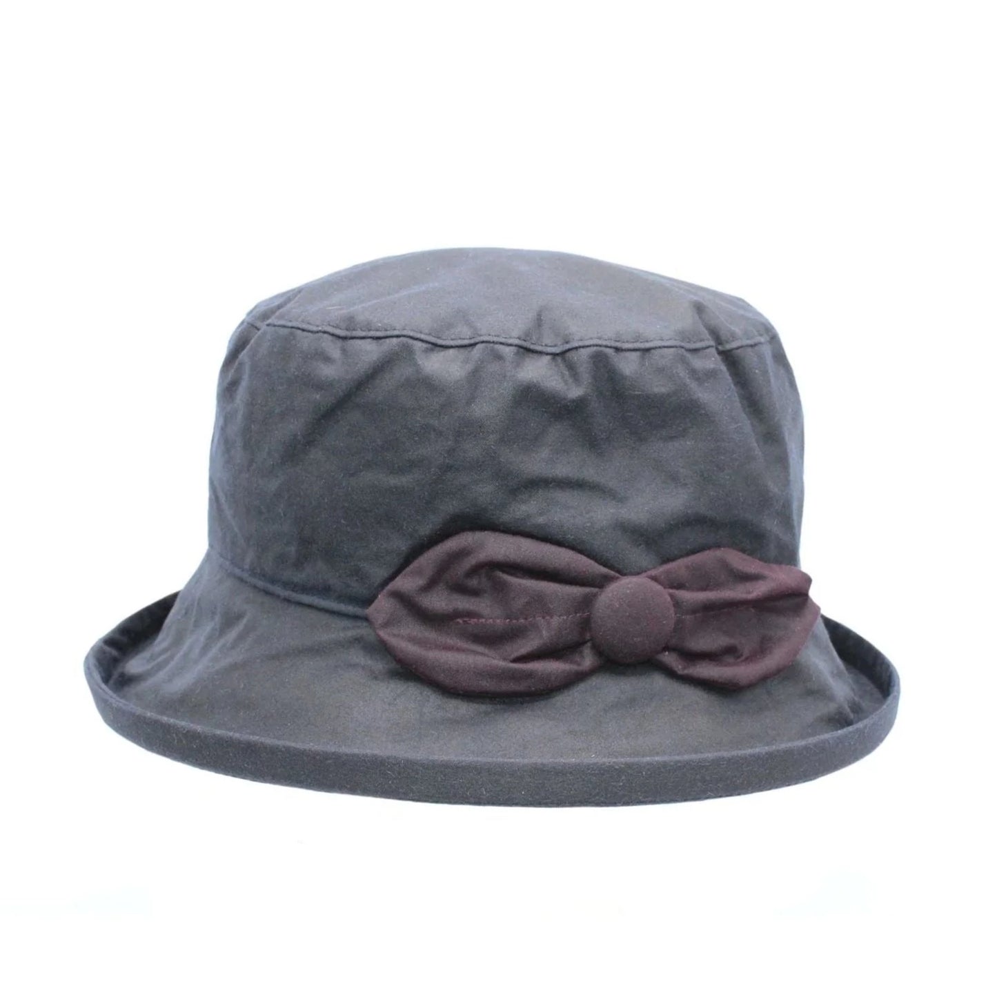 Heather Cora Wax Leaf Motif Hat