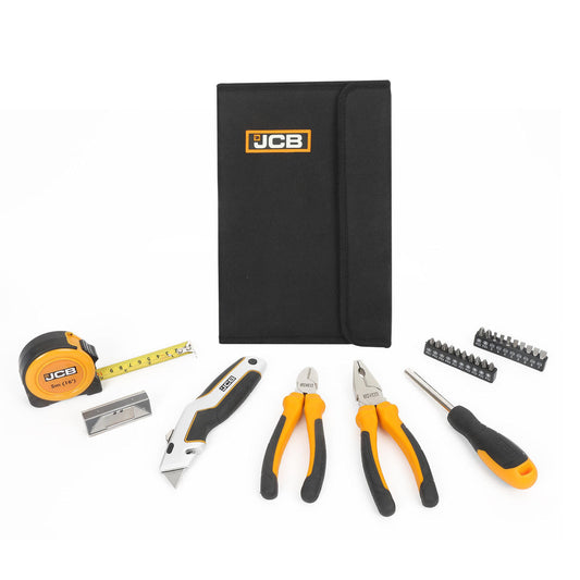 JCB 26 Piece Tool Set In Tool Pouch