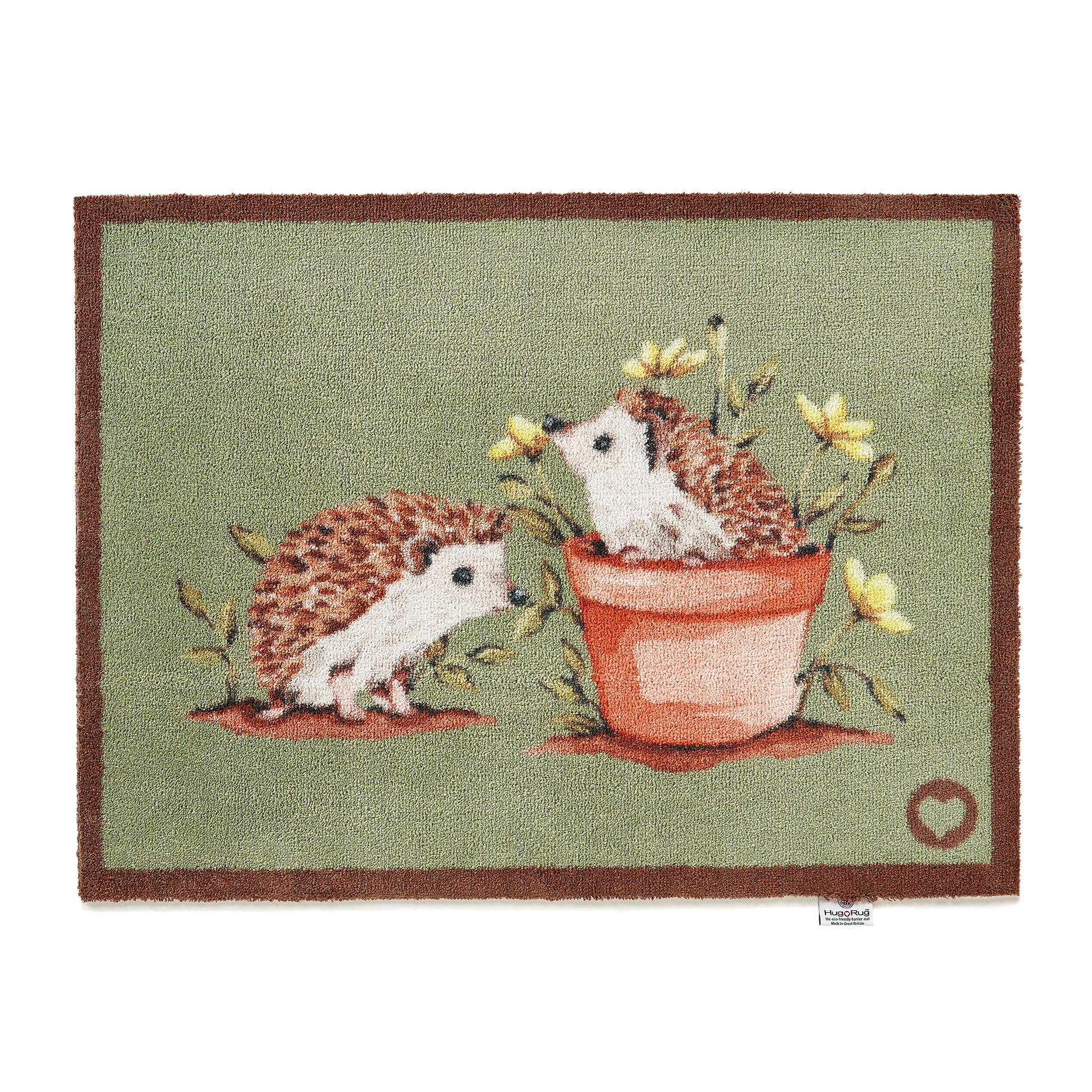 Hug Rug Hedgehog Friends Door Mat