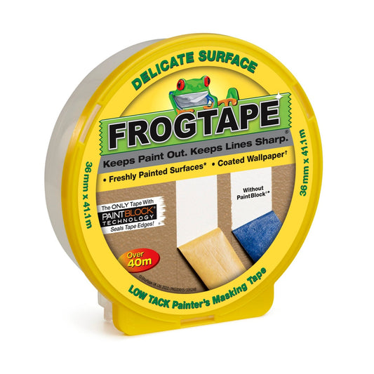 FrogTape Delicate Surface Painter’s Tape – Yellow