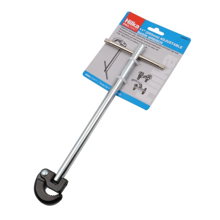 Hilka 11" (280mm) Adjustable Basin Wrench