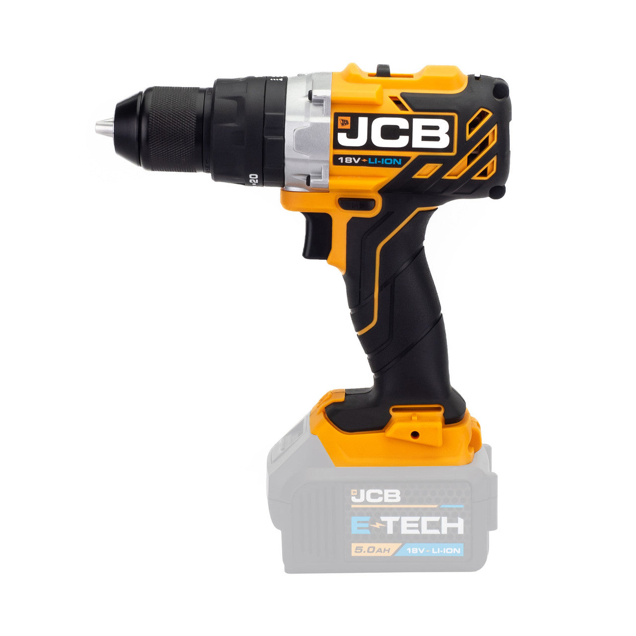 JCB 18V Cordless 65Nm Brushless Combi Drill