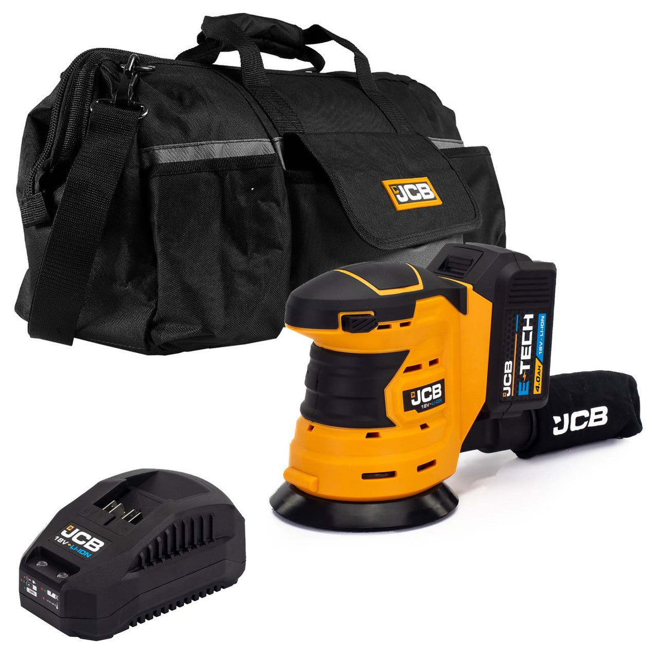 JCB 18V Cordless Random Orbital Sander