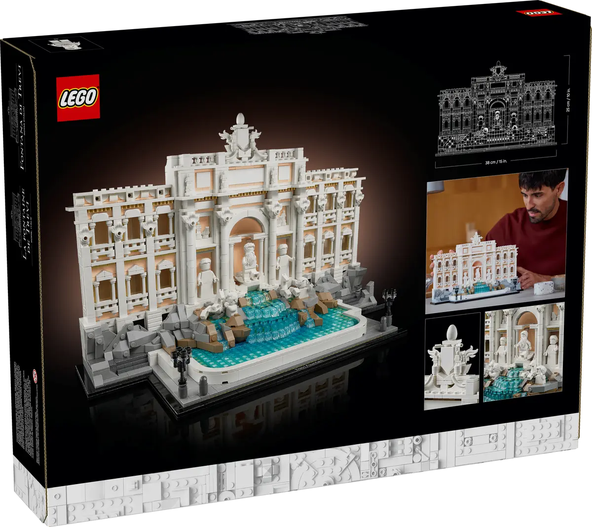 LEGO Architecture Trevi Fountain 21062