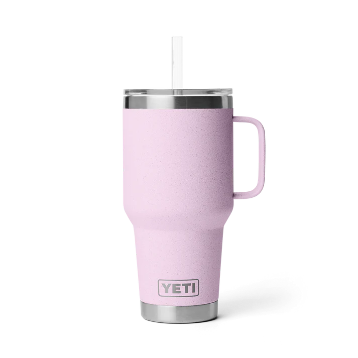 YETI Rambler 35 oz (1 l) Straw Mug with Straw Lid - Cherry Blossom (Seasonal Edition)