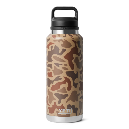 YETI Rambler 46 oz (1.3 l) Bottle with Chug Cap - Wetlands Camo (Seasonal)