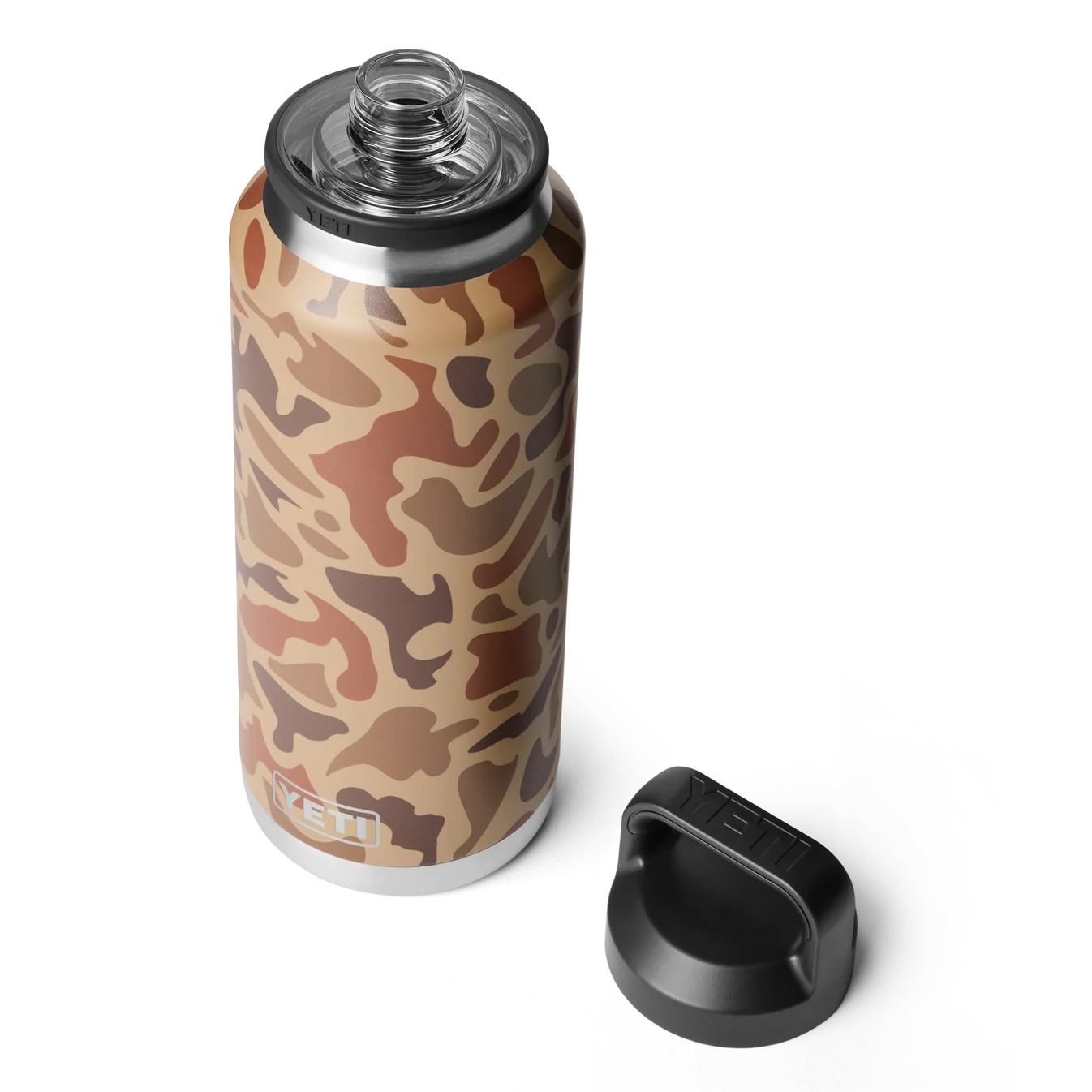 YETI Rambler 46 oz (1.3 l) Bottle with Chug Cap - Wetlands Camo (Seasonal)