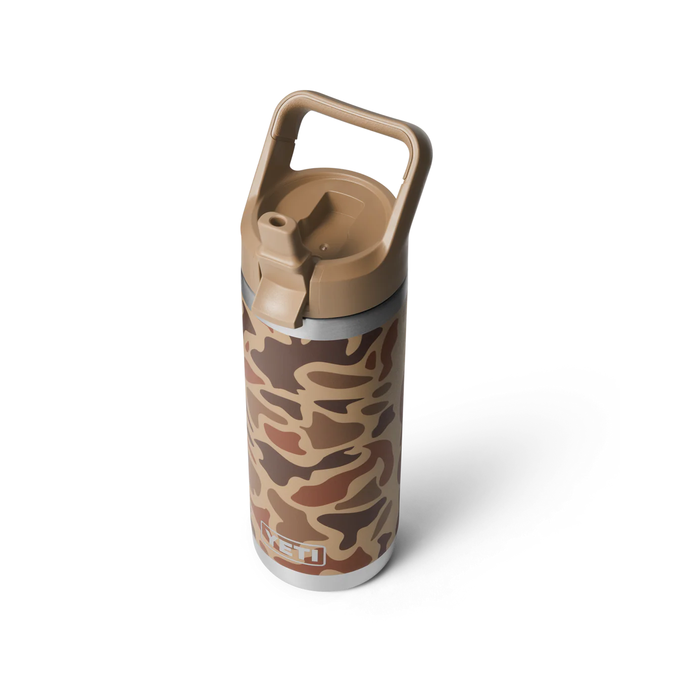 YETI Rambler 18 oz (532ml) Bottle with Colour-Matched Straw Cap - Wetlands Camo (Seasonal)