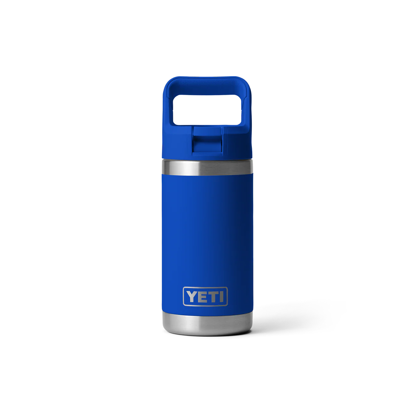 YETI Rambler Jr 12 oz (355ml) Kids' Bottle with Colour-Matched Straw Cap - Royal Blue