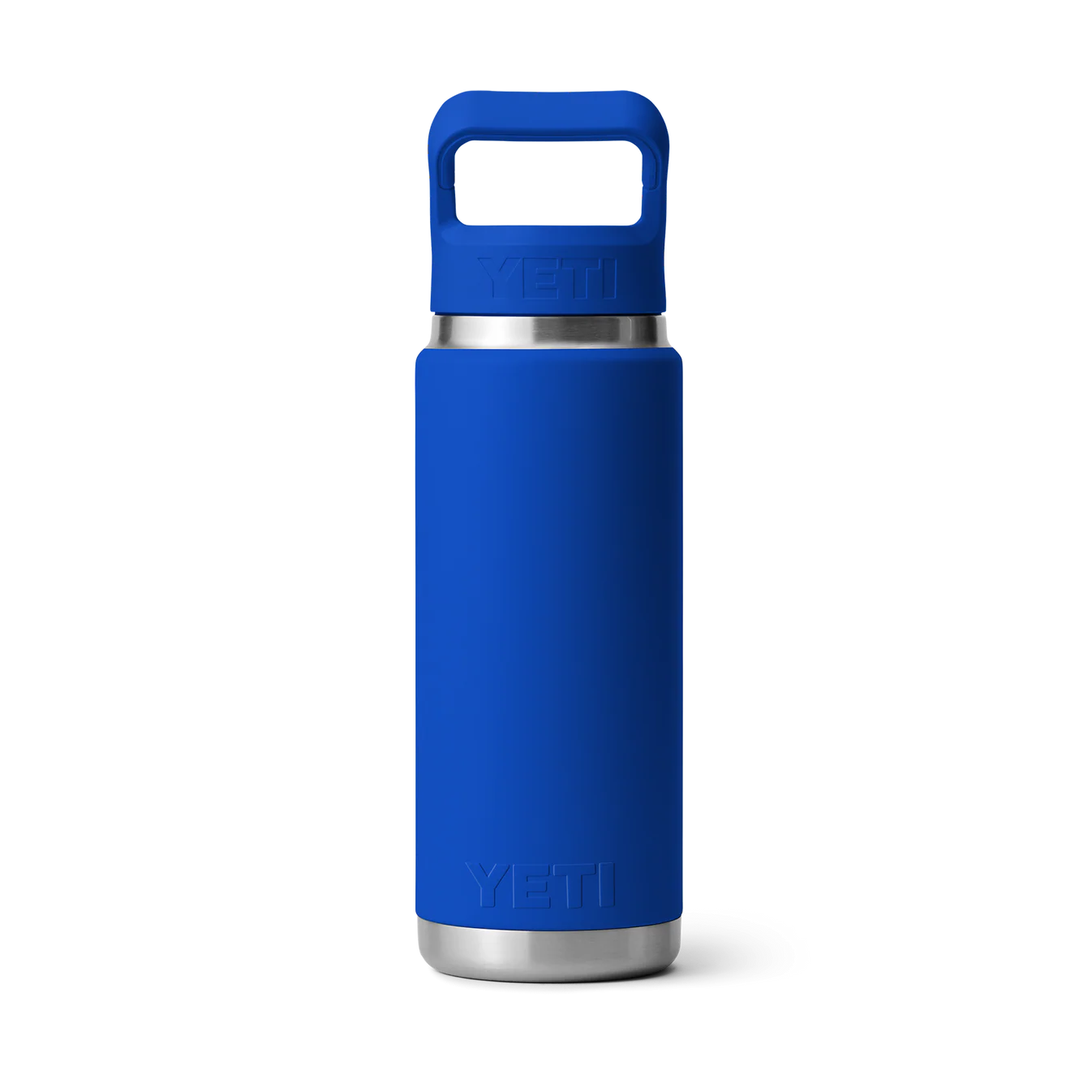 YETI Rambler 26oz (769ml) Bottle With Colour-Matched Straw Cap - Royal Blue
