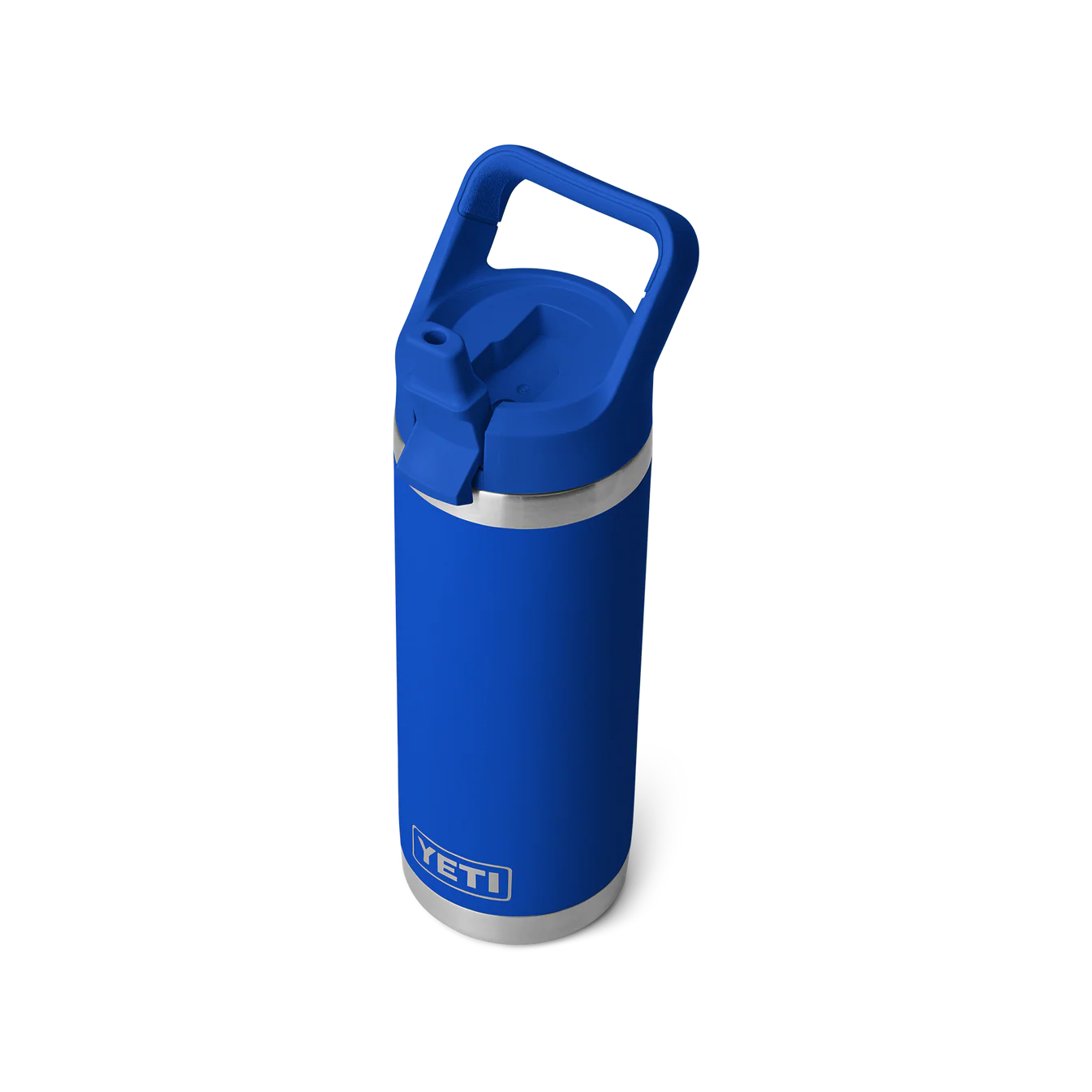 YETI Rambler 18 oz (532ml) Bottle with Colour-Matched Straw Cap - Royal Blue