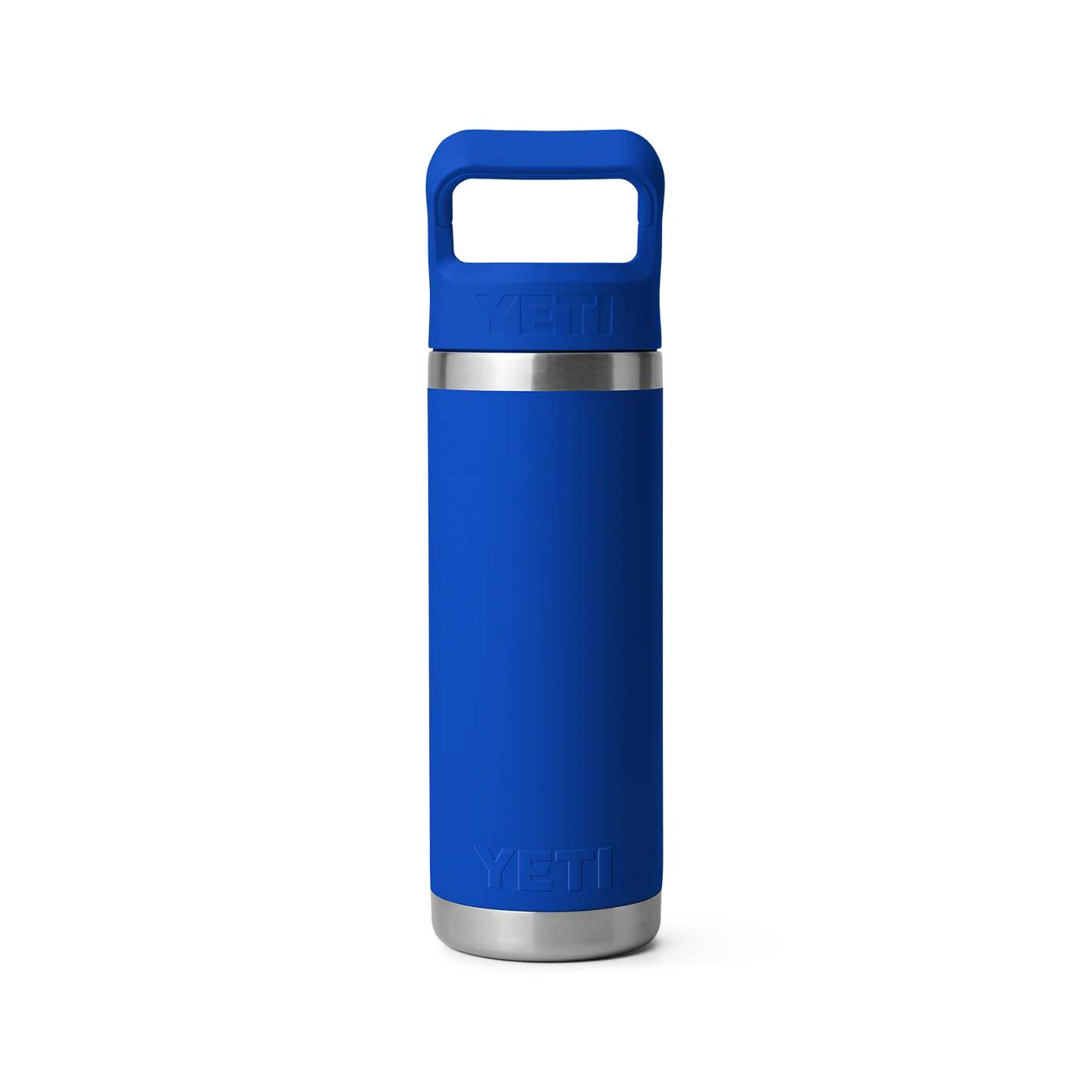 YETI Rambler 18 oz (532ml) Bottle with Colour-Matched Straw Cap - Royal Blue