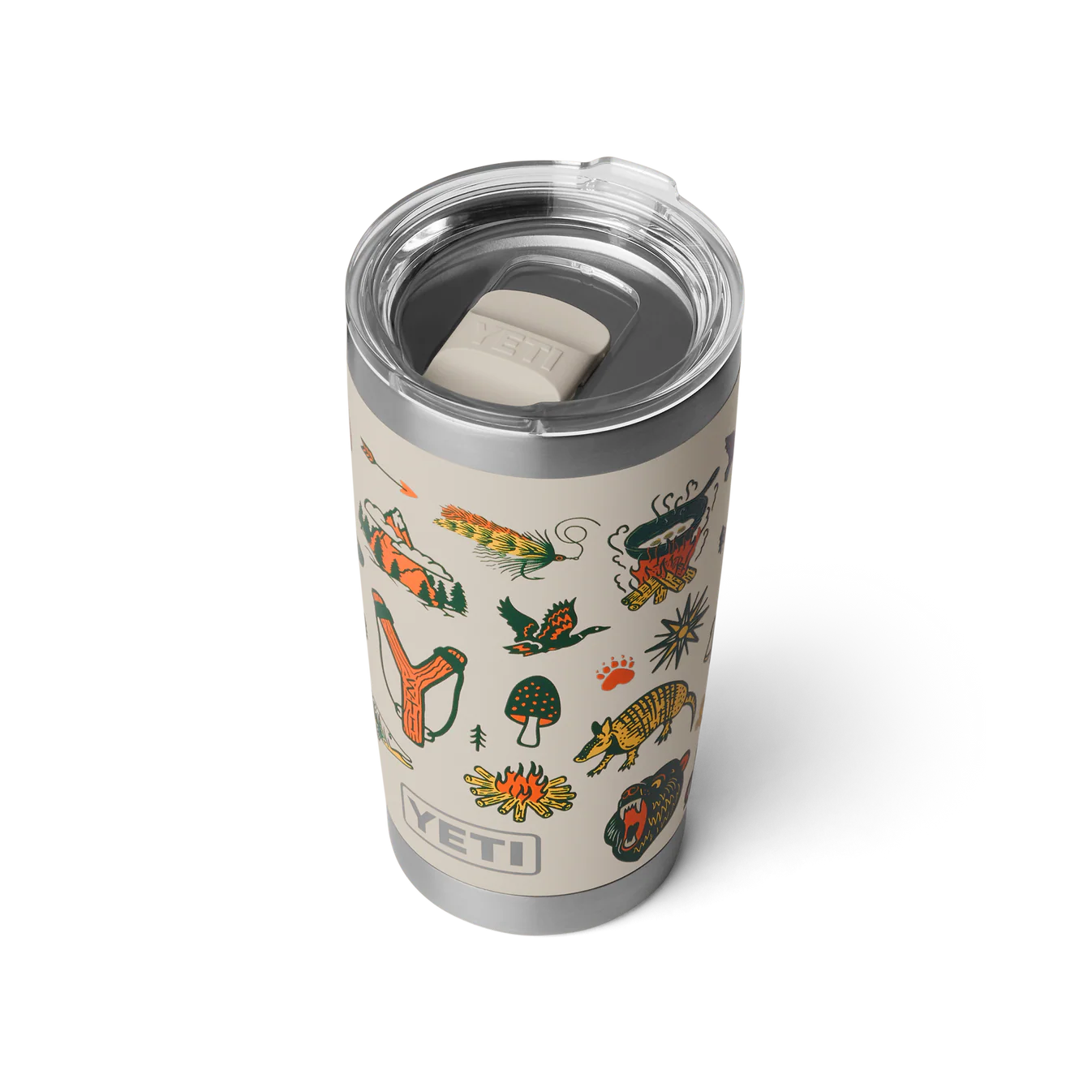 YETI Rambler 20 oz (591 ml) Tumbler with MagSlider Lid - Cape Summer Camp