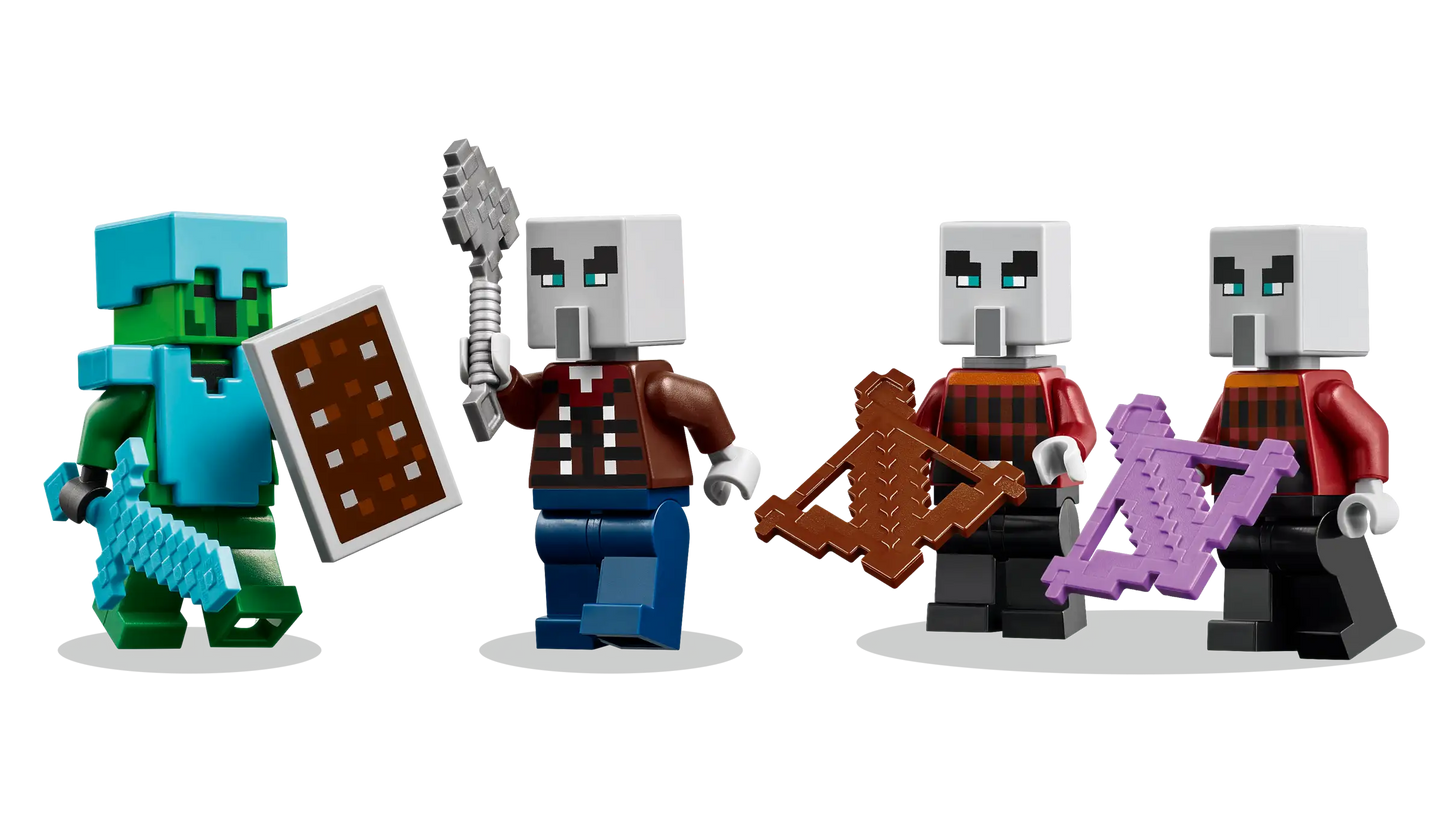 Lego Minecraft The Illager Desert Patrol 21267