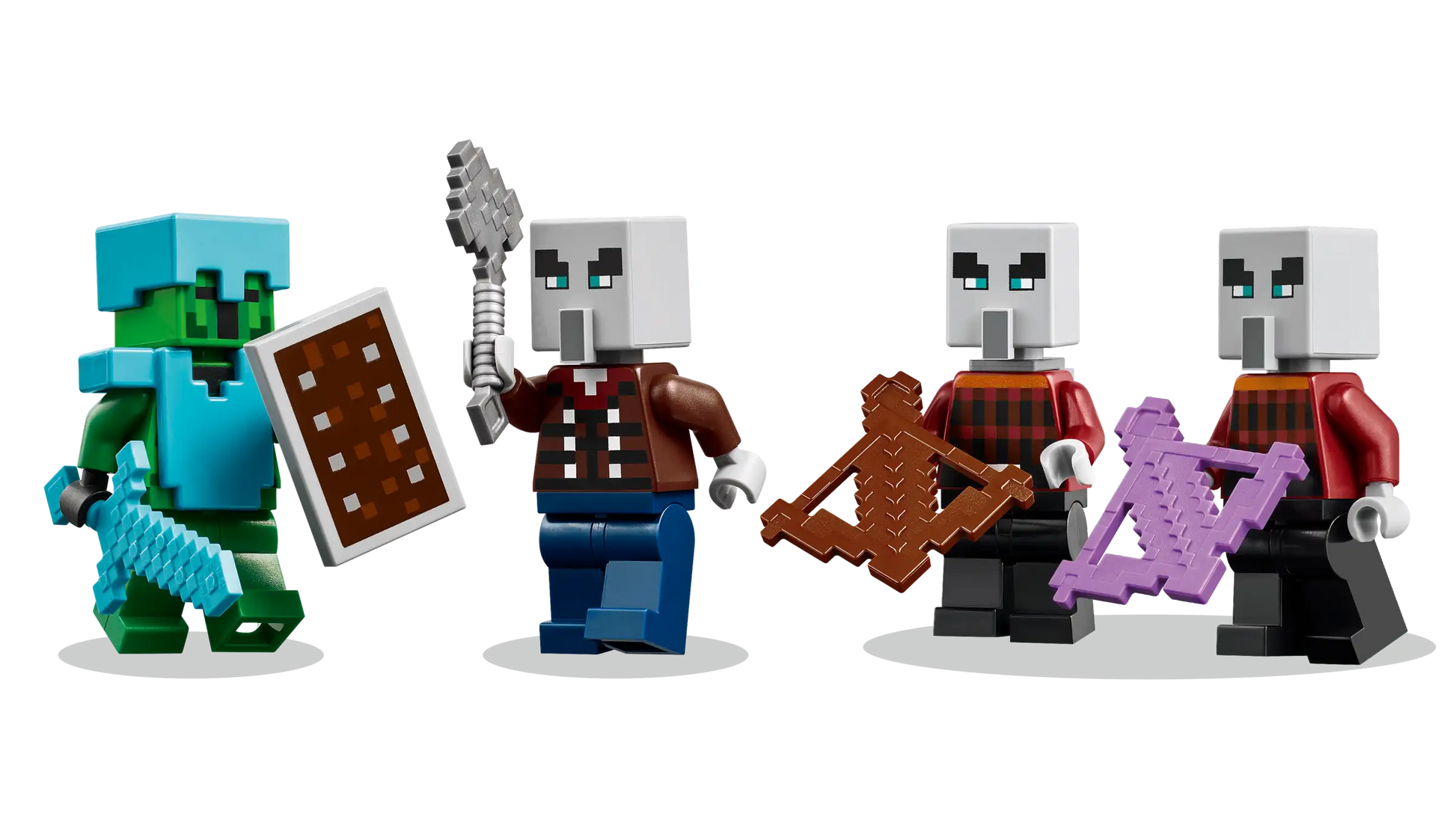 Lego Minecraft The Illager Desert Patrol 21267