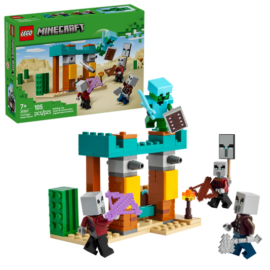 Lego Minecraft The Illager Desert Patrol 21267