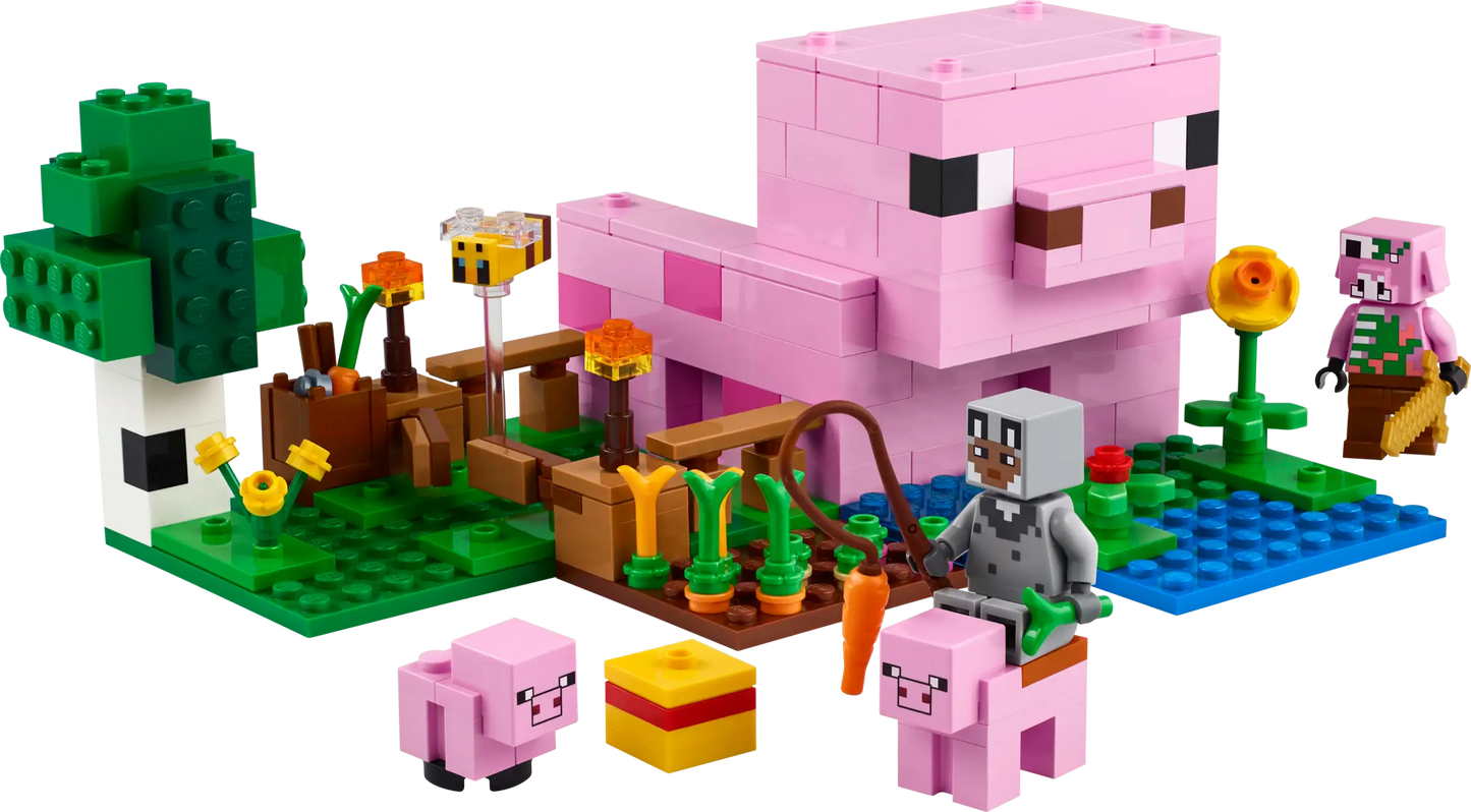 Lego Minecraft The Baby Pig House 21268