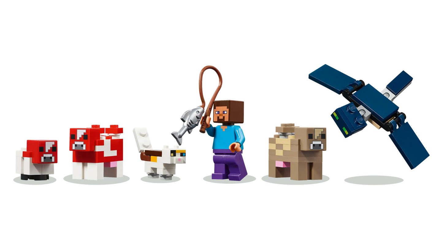 Lego Minecraft The Mooshroom House 21270