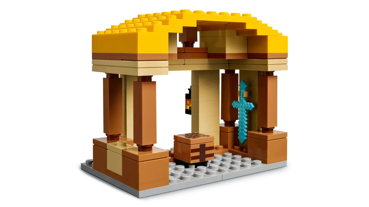 Lego Minecraft The Ghast Balloon Village Attack 21273